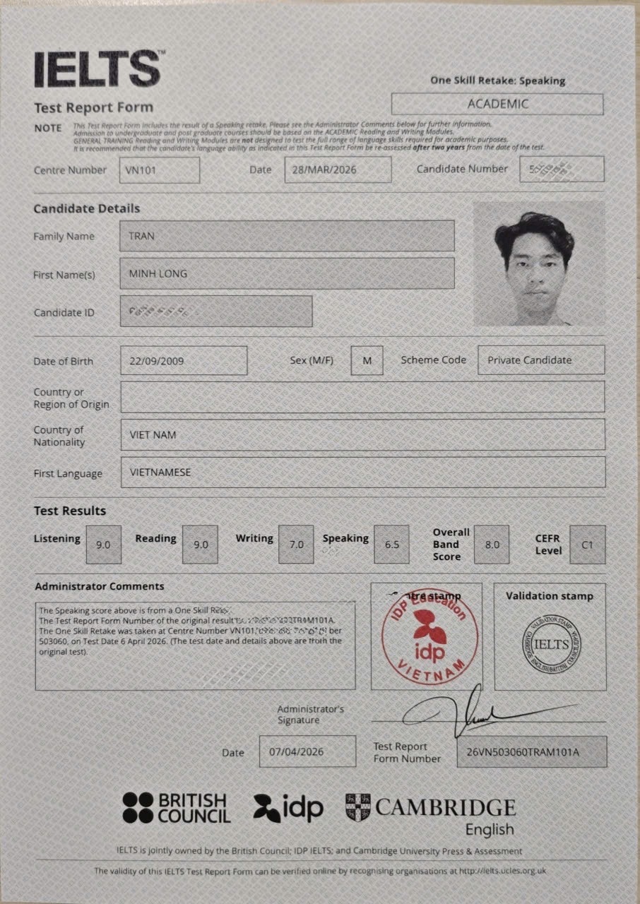 Minh Long 8.0